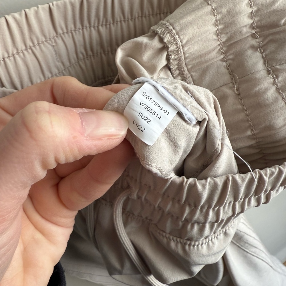 Athleta Avenue Wide Leg Crop Pant - Cream - Size 4 - Picture 12 of 12